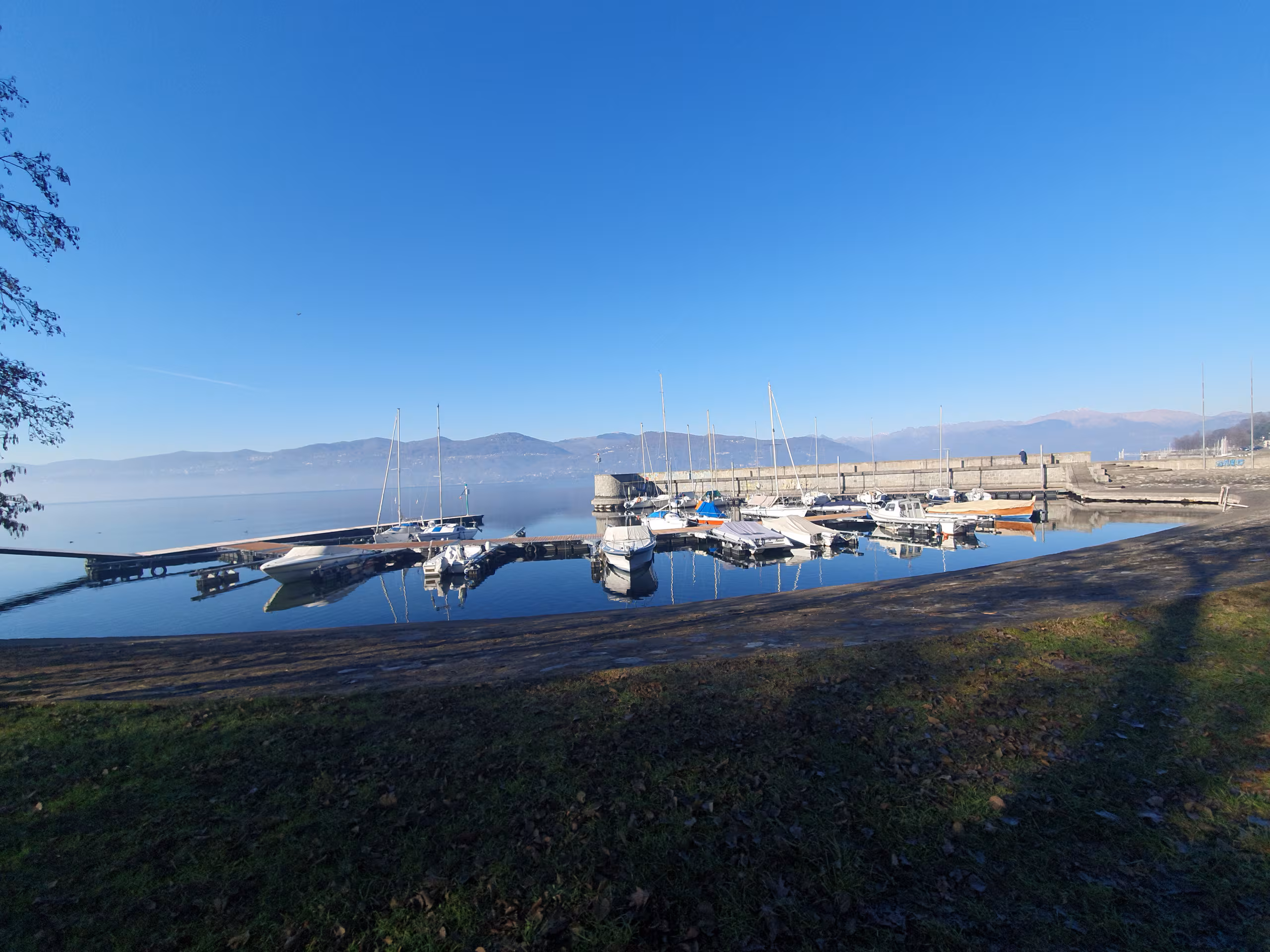 Ispra has a charming harbour
